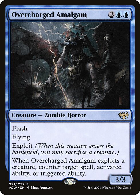 Innistrad: Crimson Vow - 71 - Overcharged Amalgam - Rare