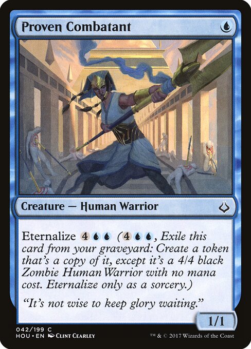 Hour of Devastation - 42 - Proven Combatant - Common