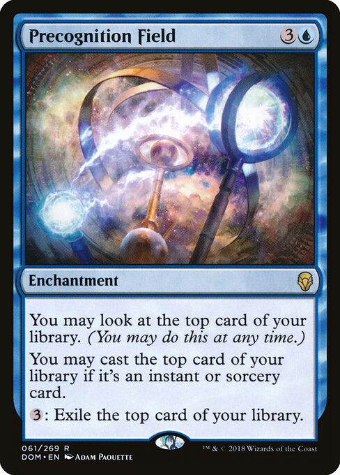 Dominaria - 61 - Precognition Field - Rare