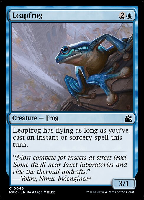 Ravnica Remastered - 49 - Leapfrog - Common