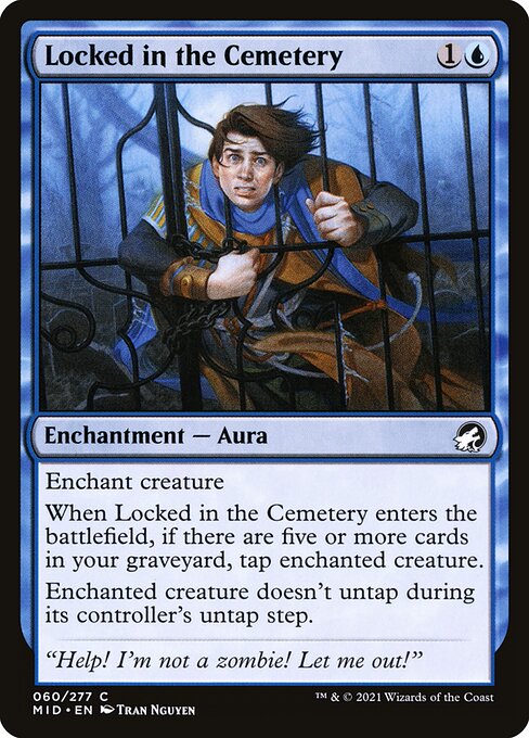 Innistrad: Midnight Hunt - 60 - Locked in the Cemetery - Common
