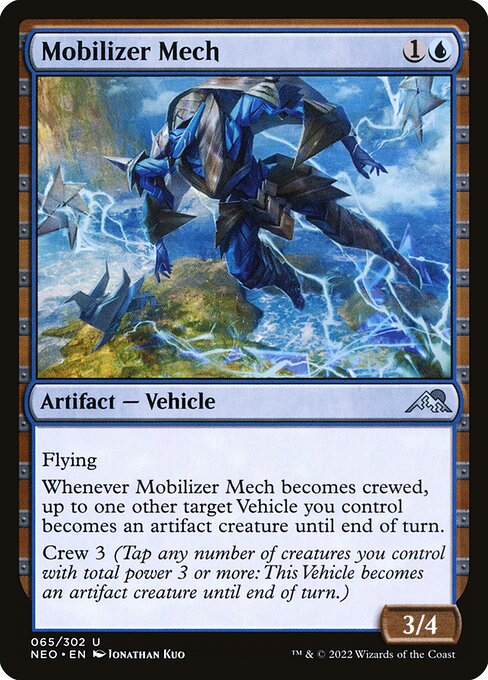 Kamigawa: Neon Dynasty - 65 - Mobilizer Mech - Uncommon