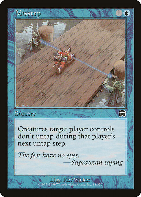 Mercadian Masques - 88 - Misstep - Common