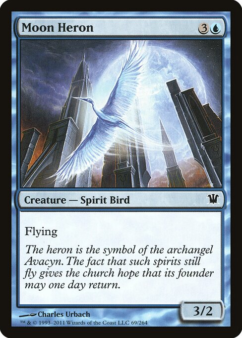 Innistrad - 69 - Moon Heron - Common