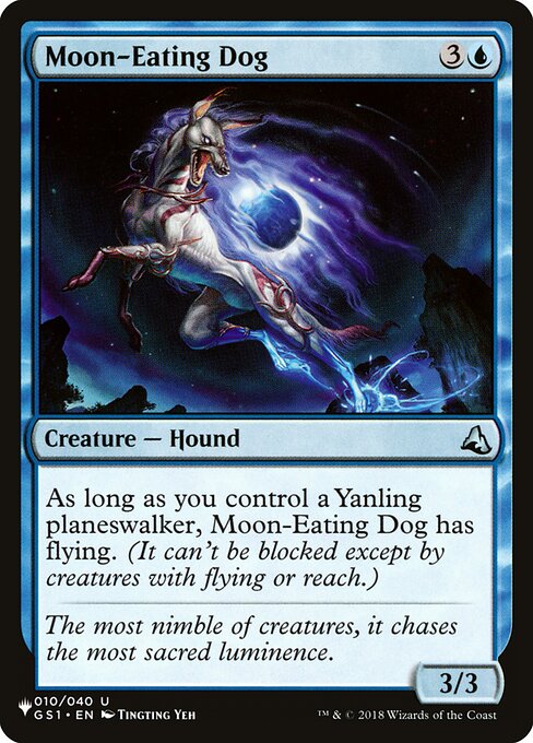 The List - GS1-10 - Moon-Eating Dog - Uncommon