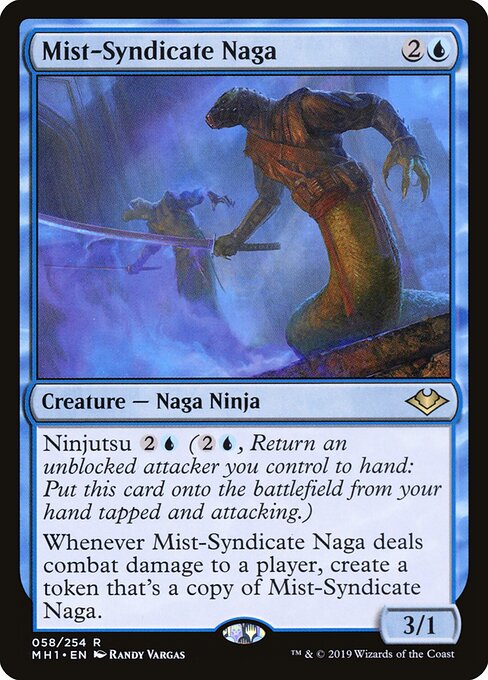 Modern Horizons - 58 - Mist-Syndicate Naga - Rare