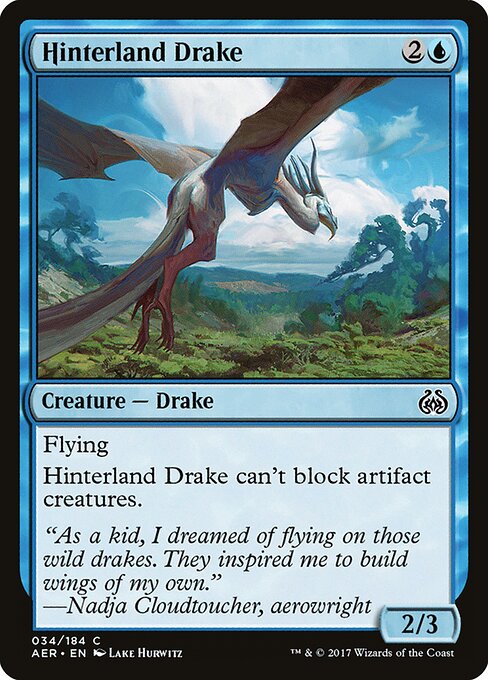 Aether Revolt - 34 - Hinterland Drake - Common