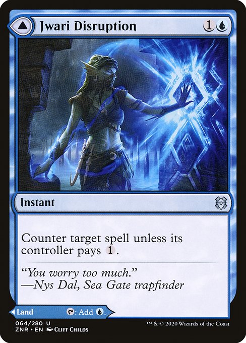 Zendikar Rising - 64 - Jwari Disruption // Jwari Ruins - Uncommon