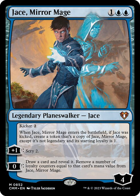Commander Masters - 852 - Jace, Mirror Mage - Mythic
