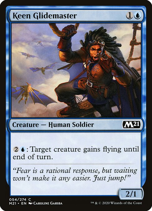 Core Set 2021 - 54 - Keen Glidemaster - Common