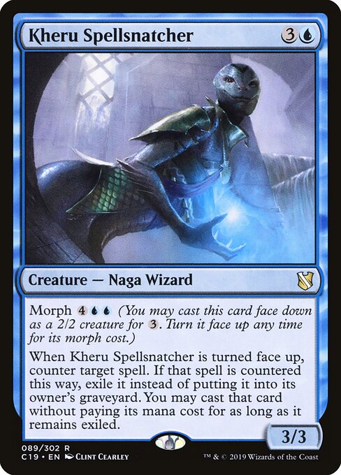 Commander 2019 - 89 - Kheru Spellsnatcher - Rare