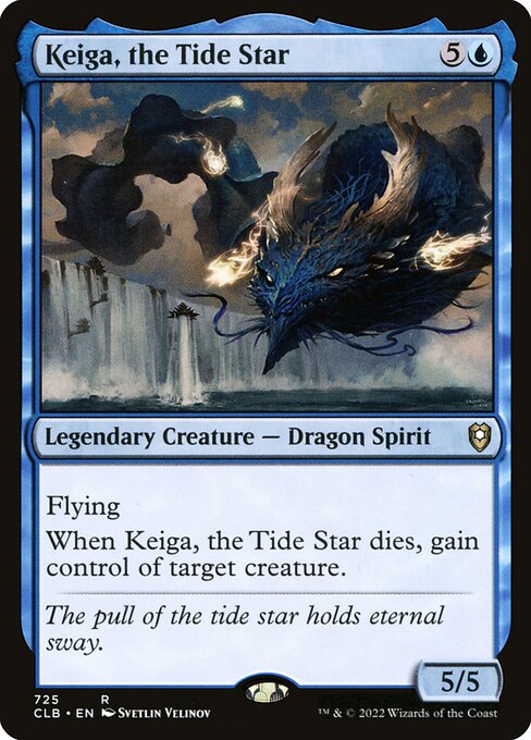 Commander Legends: Battle for Baldur's Gate - 725 - Keiga, the Tide Star - Rare