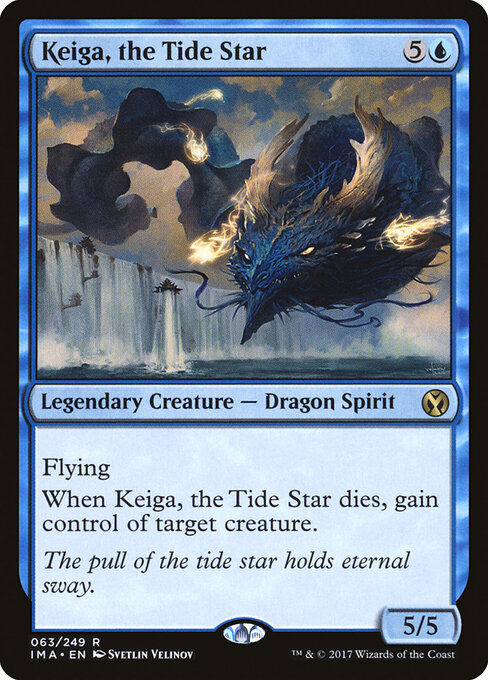 Iconic Masters - 63 - Keiga, the Tide Star - Rare