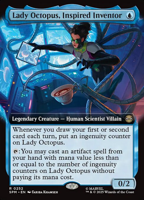 Marvel's Spider-Man - 252 - Lady Octopus, Inspired Inventor - Rare