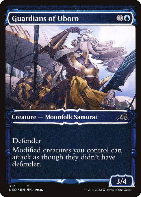 Kamigawa: Neon Dynasty - 317 - Guardians of Oboro - Common