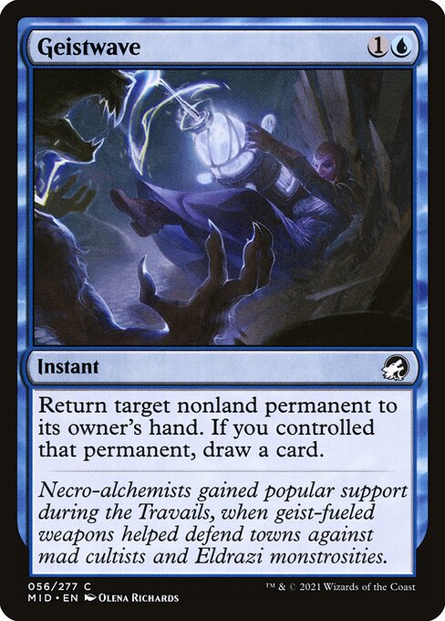 Innistrad: Midnight Hunt - 56 - Geistwave - Common