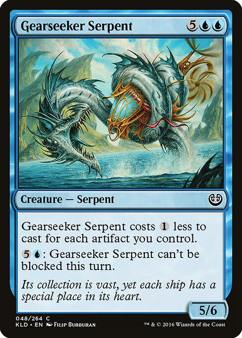 Kaladesh - 48 - Gearseeker Serpent - Common