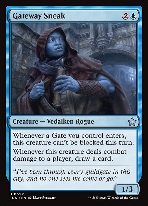 Foundations - 592 - Gateway Sneak - Uncommon