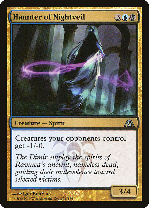 Dragon's Maze - 76 - Haunter of Nightveil - Uncommon
