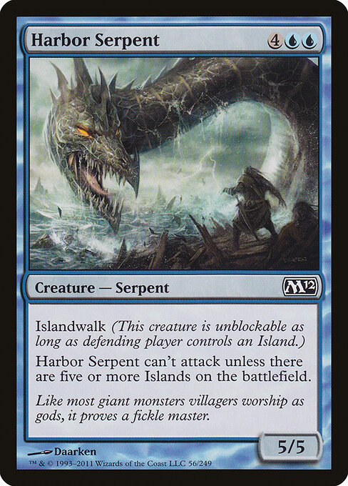 Magic 2012 - 56 - Harbor Serpent - Common