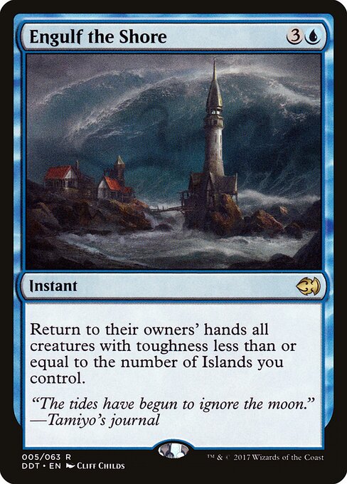 Duel Decks: Merfolk vs. Goblins - 5 - Engulf the Shore - Rare