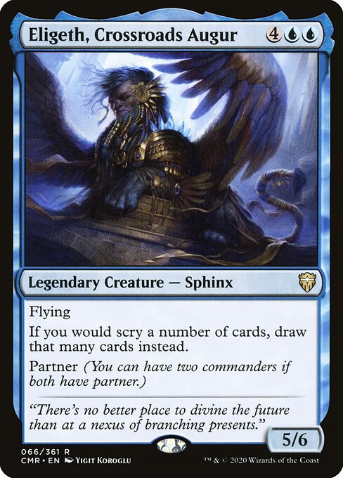 Commander Legends - 66 - Eligeth, Crossroads Augur - Rare