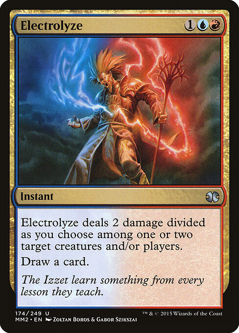 Modern Masters 2015 - 174 - Electrolyze - Uncommon