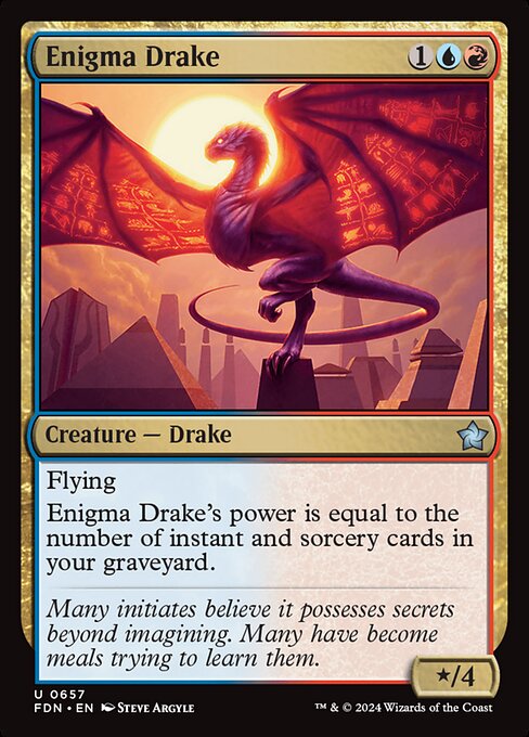 Foundations - 657 - Enigma Drake - Uncommon