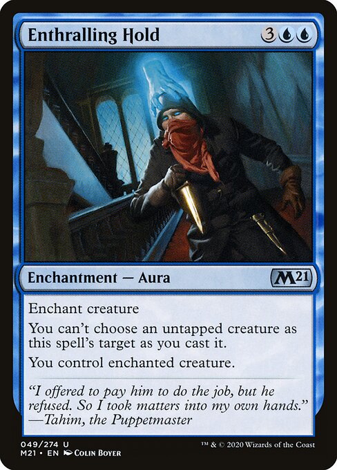 Core Set 2021 - 49 - Enthralling Hold - Uncommon