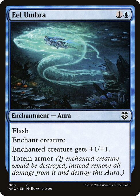 Forgotten Realms Commander - 83 - Eel Umbra - Common