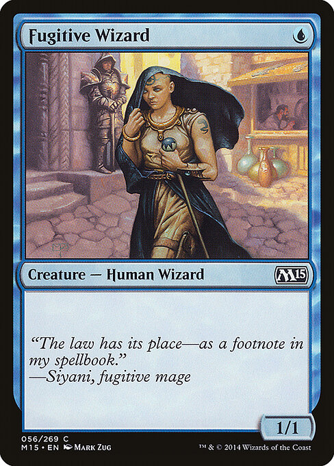 Magic 2015 - 56 - Fugitive Wizard - Common
