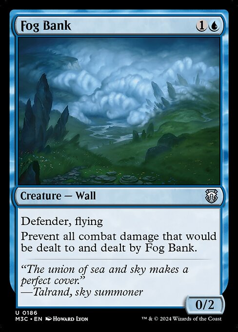 Modern Horizons 3 Commander - 186 - Fog Bank - Uncommon