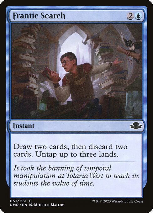 Dominaria Remastered - 51 - Frantic Search - Common