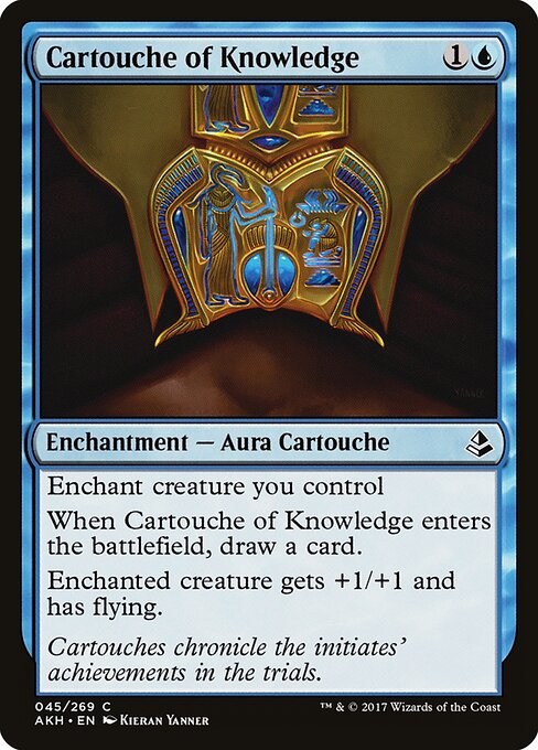 Amonkhet - 45 - Cartouche of Knowledge - Common