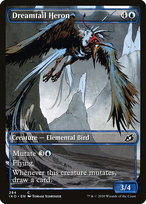 Ikoria: Lair of Behemoths - 284 - Dreamtail Heron - Common