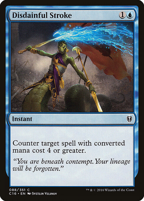 Commander 2016 - 88 - Disdainful Stroke - Common
