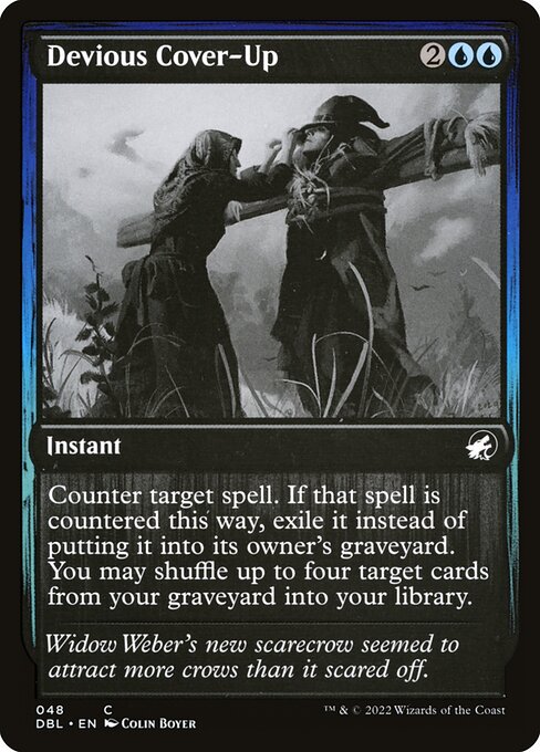 Innistrad: Double Feature - 48 - Devious Cover-Up - Common