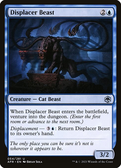 Adventures in the Forgotten Realms - 54 - Displacer Beast - Uncommon