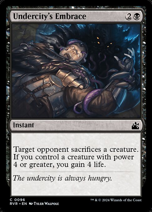 Ravnica Remastered - 96 - Undercity's Embrace - Common