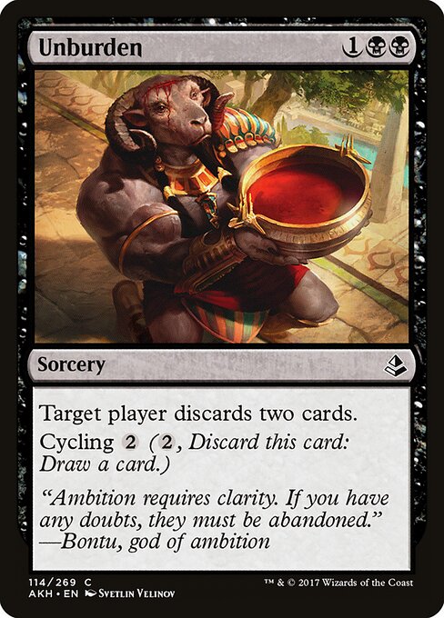 Amonkhet - 114 - Unburden - Common