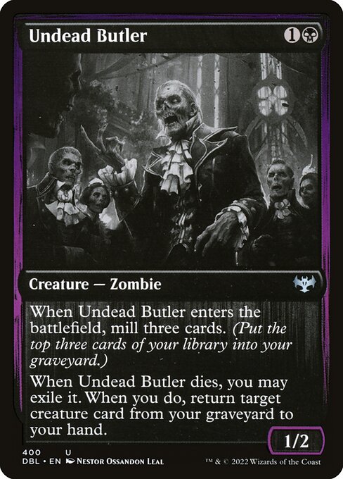 Innistrad: Double Feature - 400 - Undead Butler - Uncommon