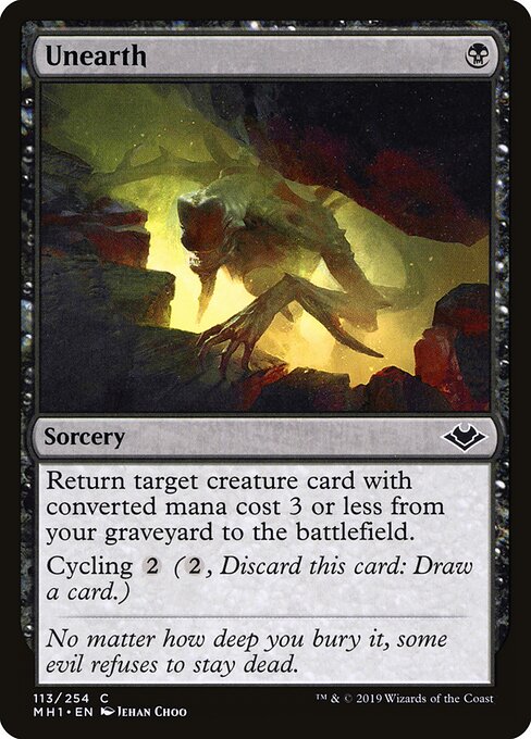 Modern Horizons - 113 - Unearth - Common