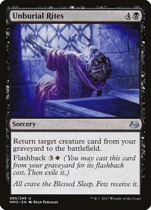 Modern Masters 2017 - 85 - Unburial Rites - Uncommon