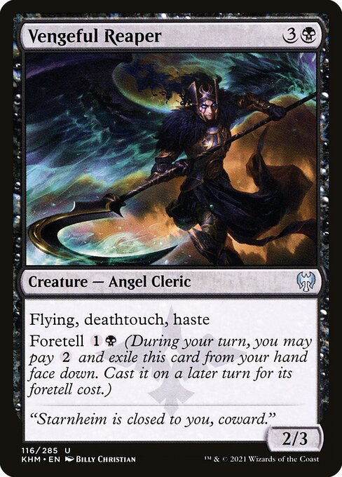 Kaldheim - 116 - Vengeful Reaper - Uncommon