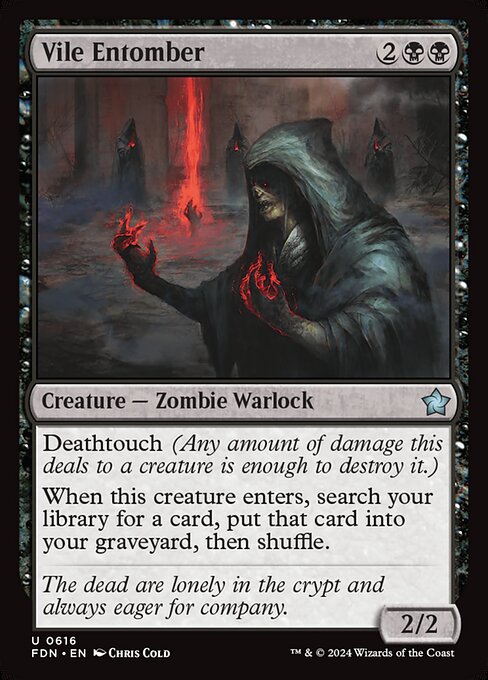 Foundations - 616 - Vile Entomber - Uncommon
