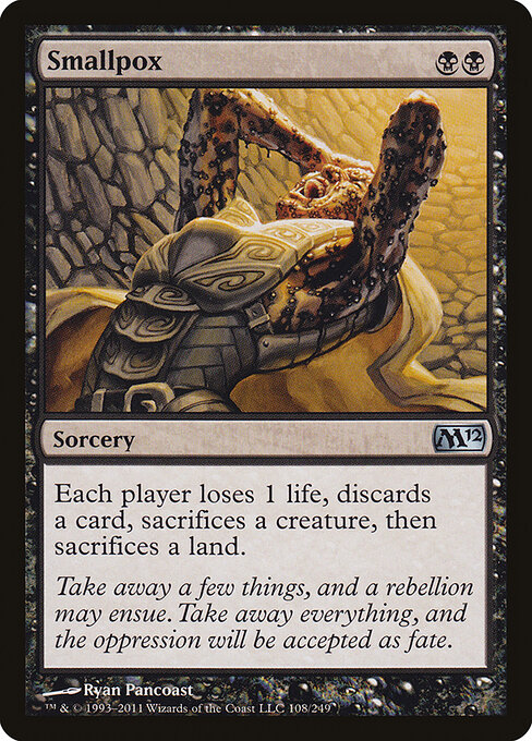 Magic 2012 - 108 - Smallpox - Uncommon