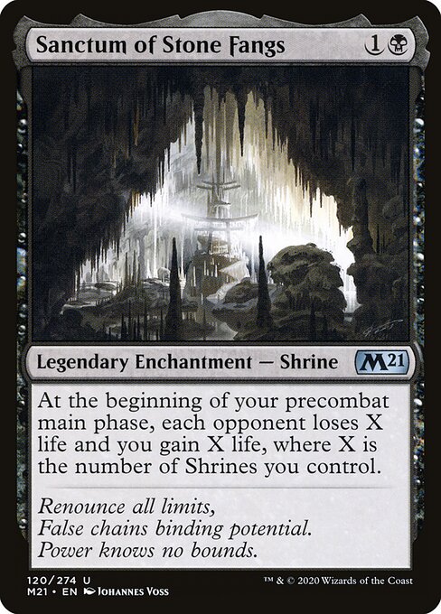 Core Set 2021 - 120 - Sanctum of Stone Fangs - Uncommon