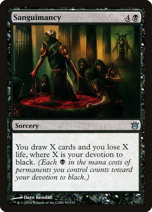 Born of the Gods - 81 - Sanguimancy - Uncommon