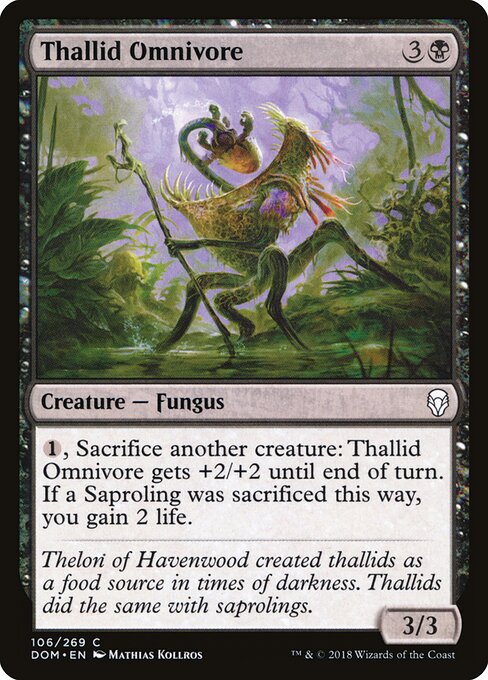Dominaria - 106 - Thallid Omnivore - Common