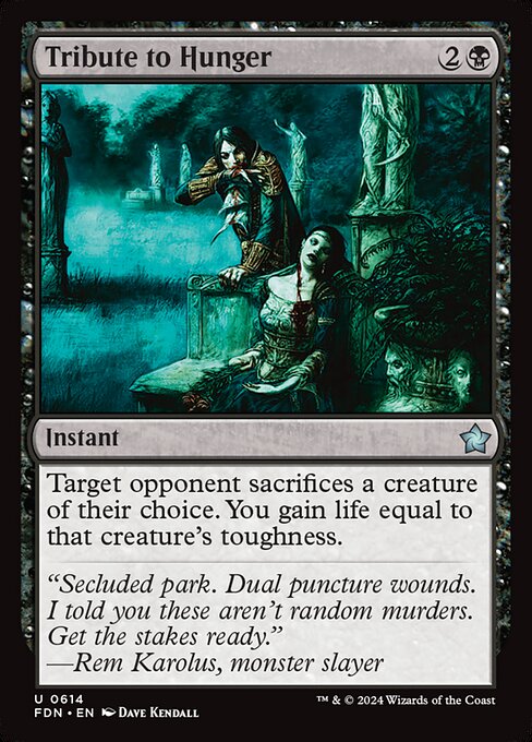 Foundations - 614 - Tribute to Hunger - Uncommon